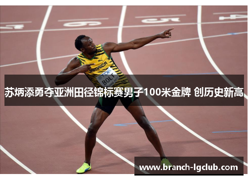 苏炳添勇夺亚洲田径锦标赛男子100米金牌 创历史新高 苏炳添勇夺亚洲田径锦标赛男子100米金牌 创历史新高